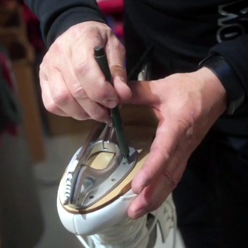 Kufen-Montage Schlittschuh