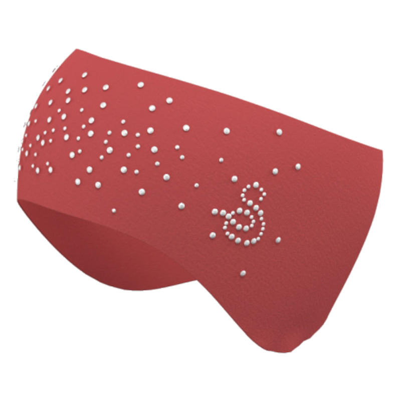 Sagester Stirnband 537 mit Strass coral pink