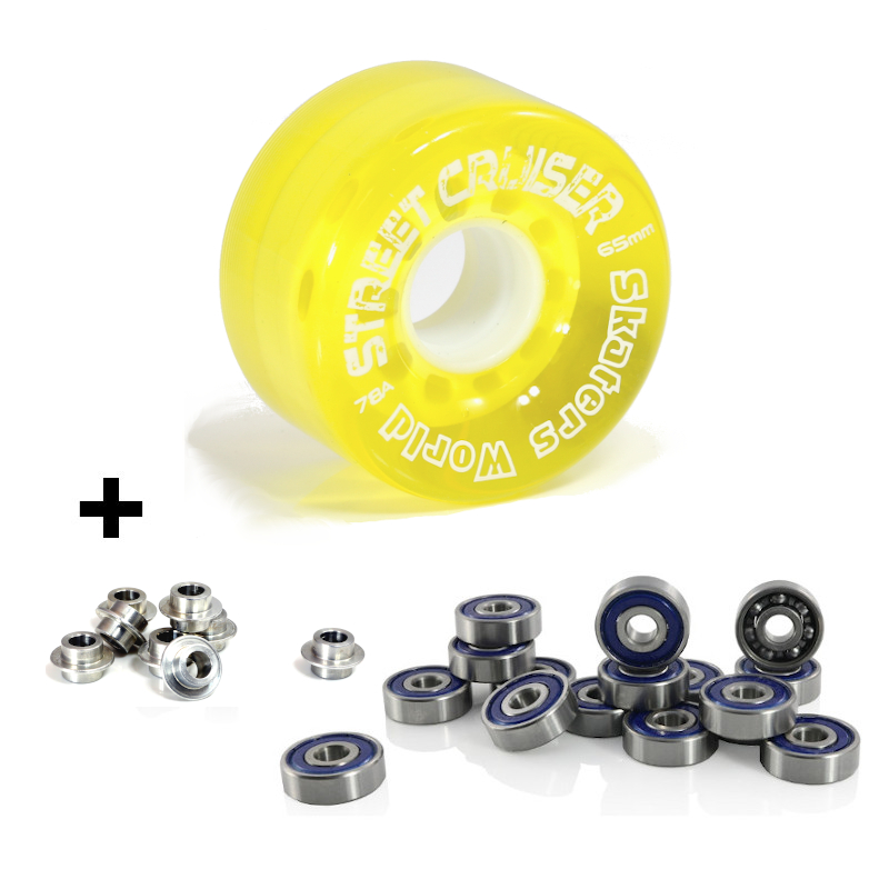 SW Street Cruiser yellow mit 627-Z ABEC-7