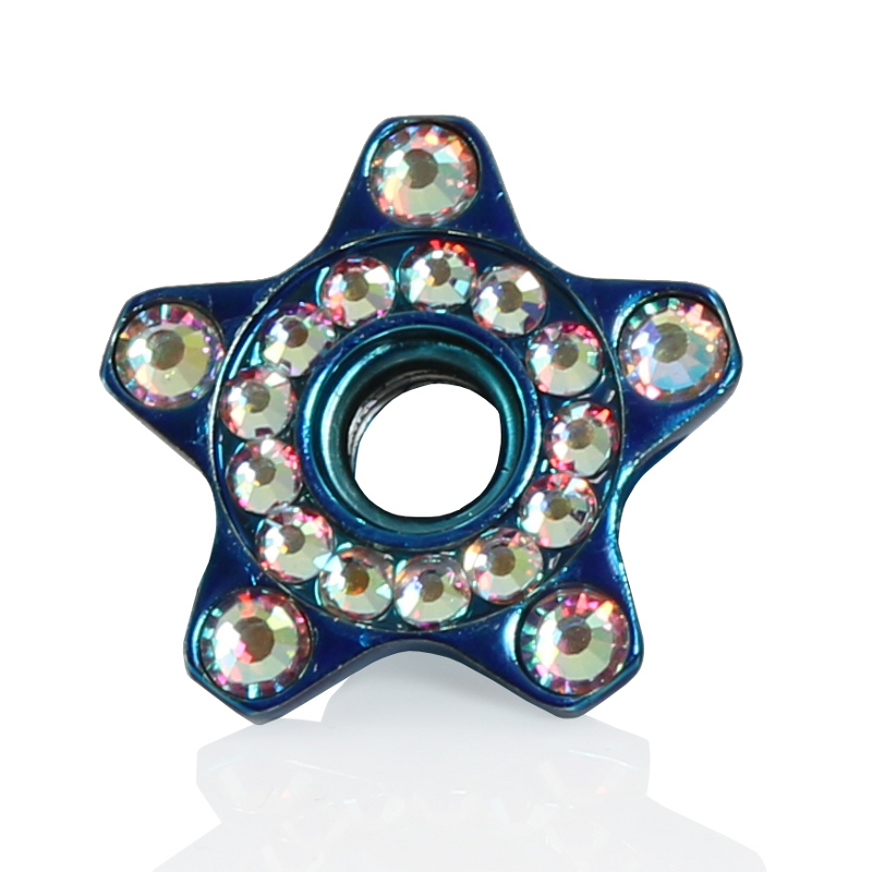 Shiny Nuts No.4  Super Color Star blau