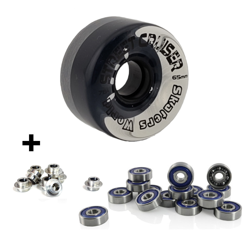 SW Street Cruiser clear / black core mit 627-Z ABEC-7