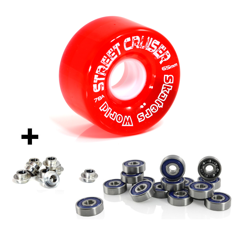 SW Street Cruiser red mit 608-Z ABEC-7