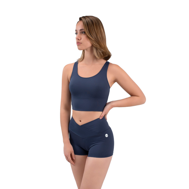 Intermezzo Sport crop top 6654 blue aqua