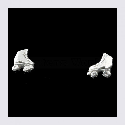 Ohrstecker Rollschuh klein