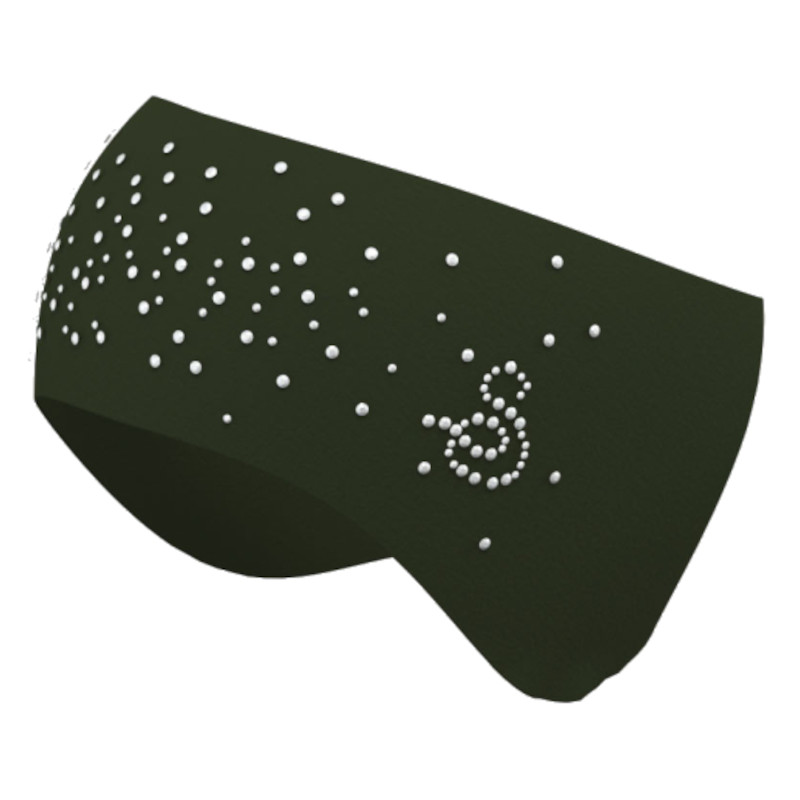 Sagester Stirnband 537 mit Strass forest green
