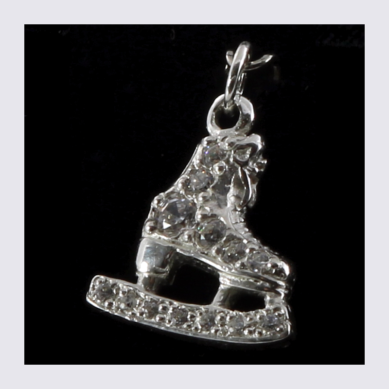 Anhänger Schlittschuh Cubic