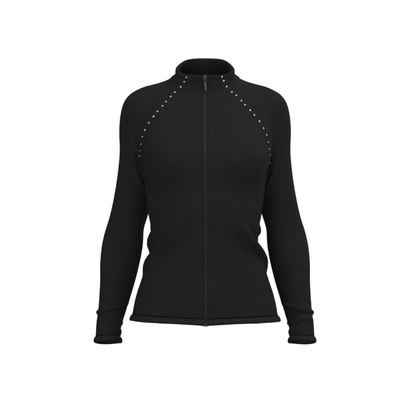 Sagester Jacke 251 mit Strass schwarz