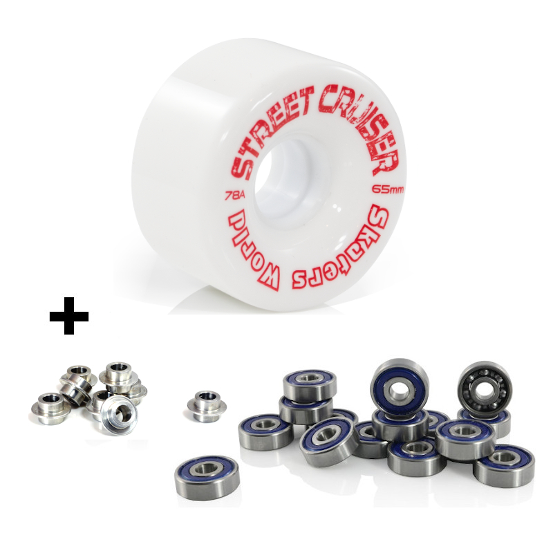 SW Street Cruiser white mit 608-Z ABEC-7